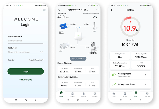 SolarPlant app