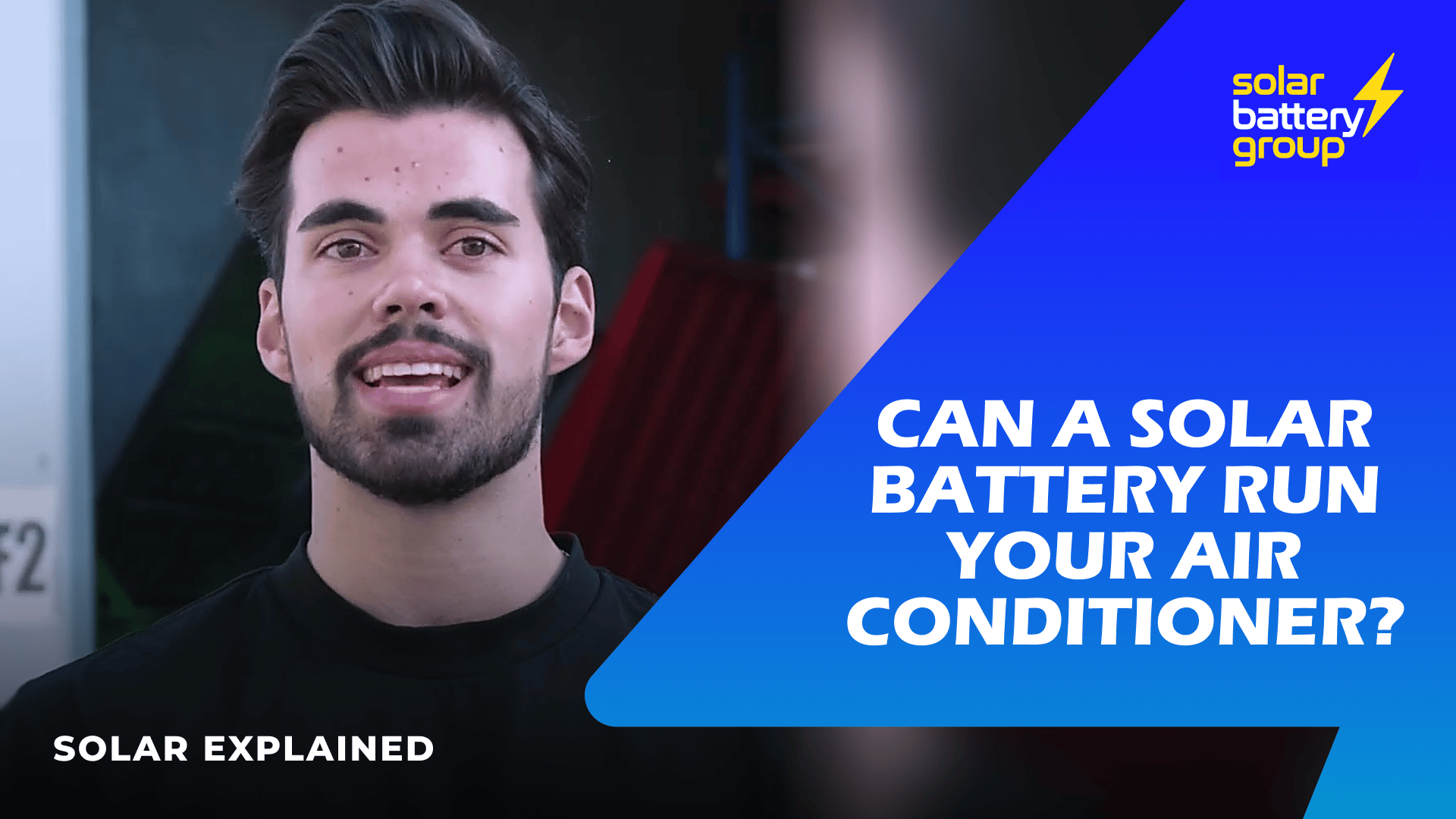 Can a Solar Battery Power an Air Conditioner?