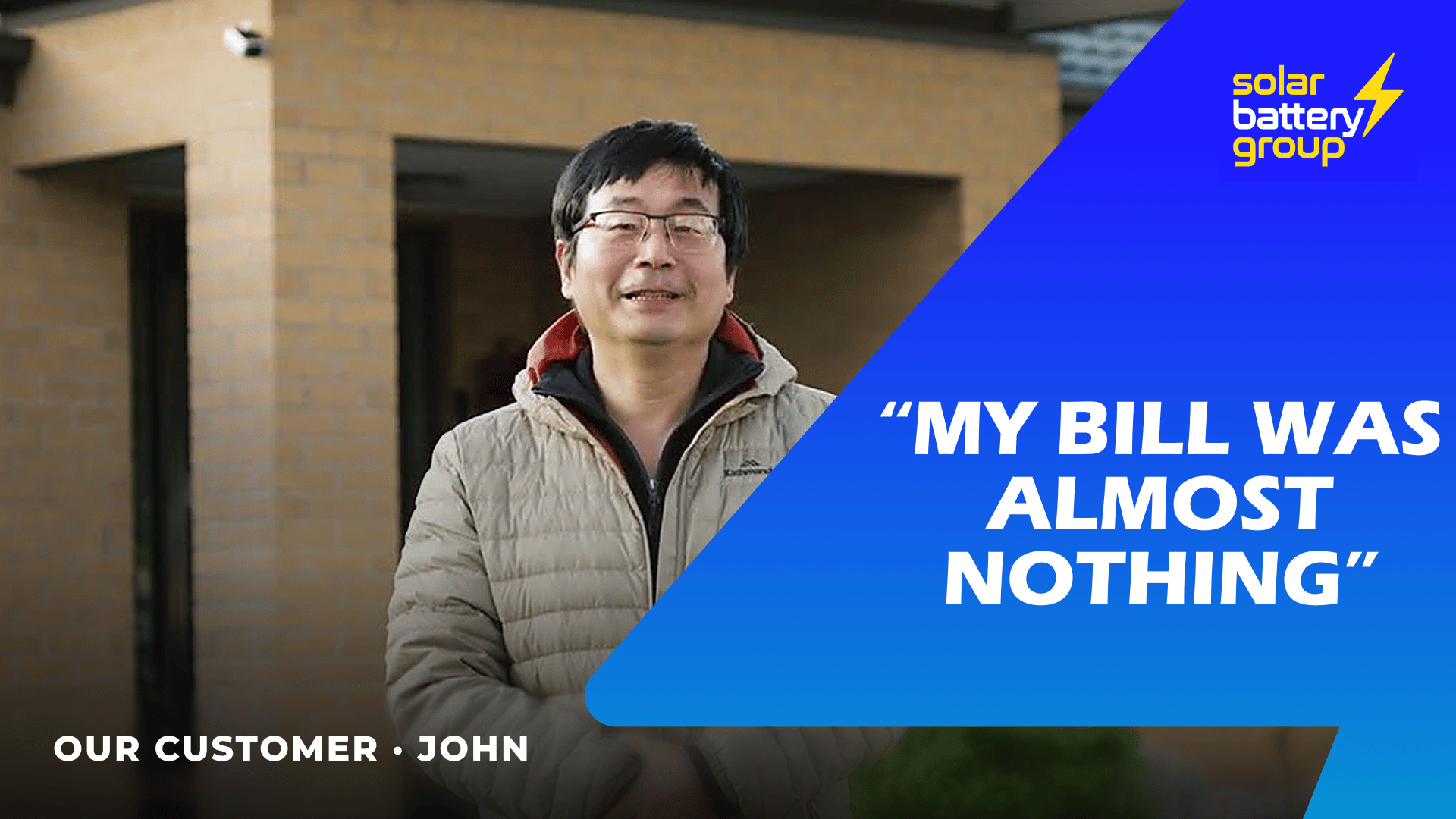 John's Concord Solar Battery Story: A Family of Four Cuts Grid Costs