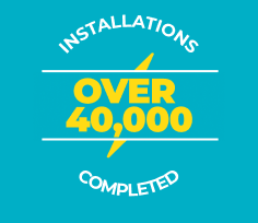 Over 40,000 installations completed