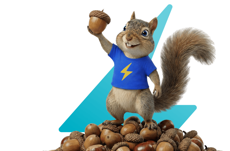Solar Battery Group mascot with house