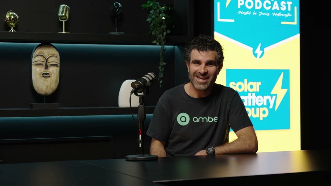 Power Back to the People: Solar Batteries & Smarter Energy🔋| Solar Battery Group x Amber Electric