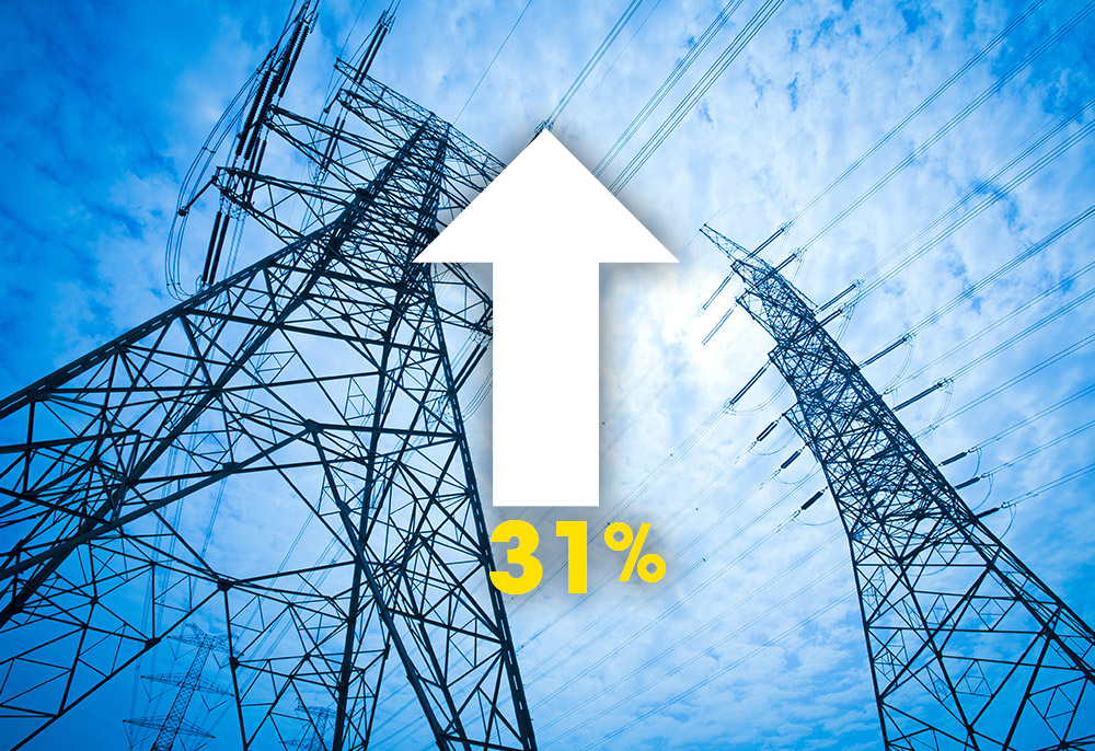 BREAKING NEWS: Power bills to rise by up to 31% as energy crisis hits home