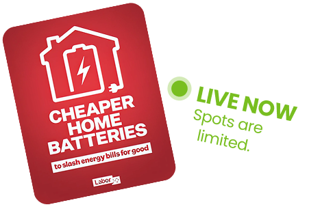 Cheaper Home Batteries Program