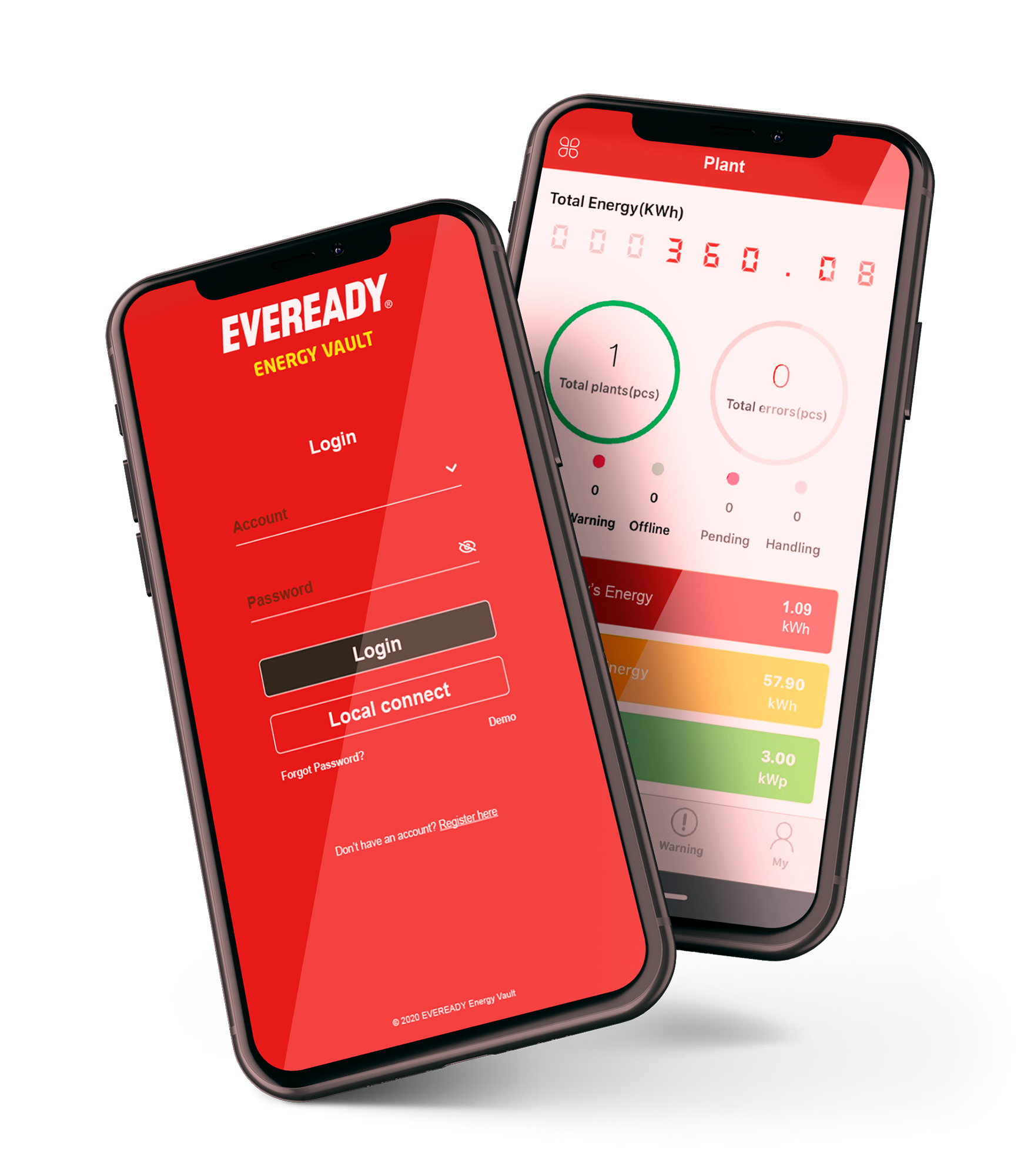 Eveready® Energy Vault App