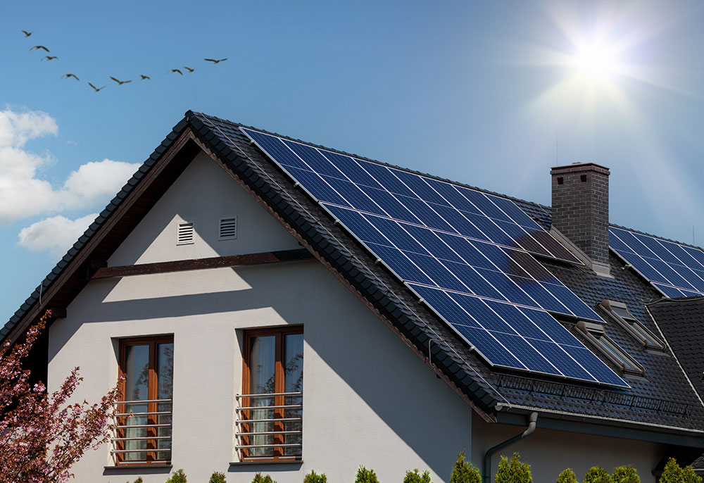 Solar roof