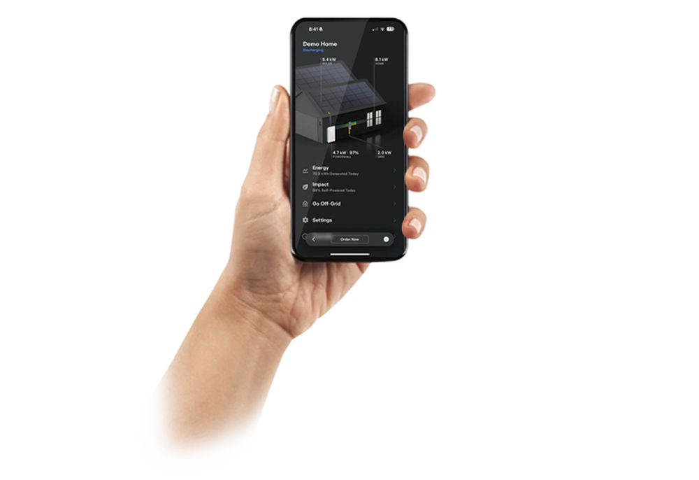 Tesla Powerwall 3 app