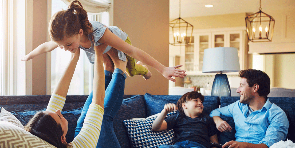 Family at home - estimated electricity costs