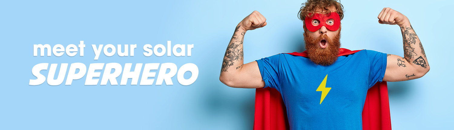 Solar Battery Group Superheroes