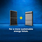 More Sustainable with PV system and Solar Battery